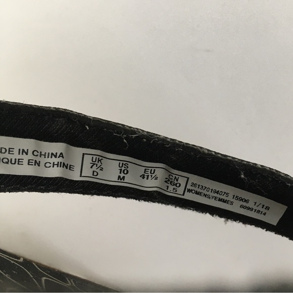 Collection by Clarks Perforated Thong Wedge Sandals in Black - Picture 9 of 10